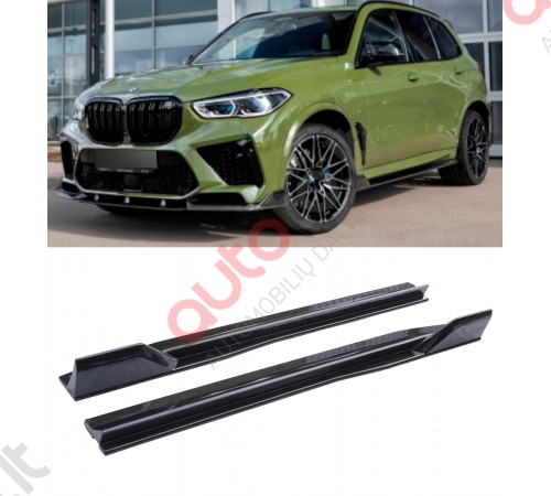 BMW X5 F95 priekinis bamperio spoileris